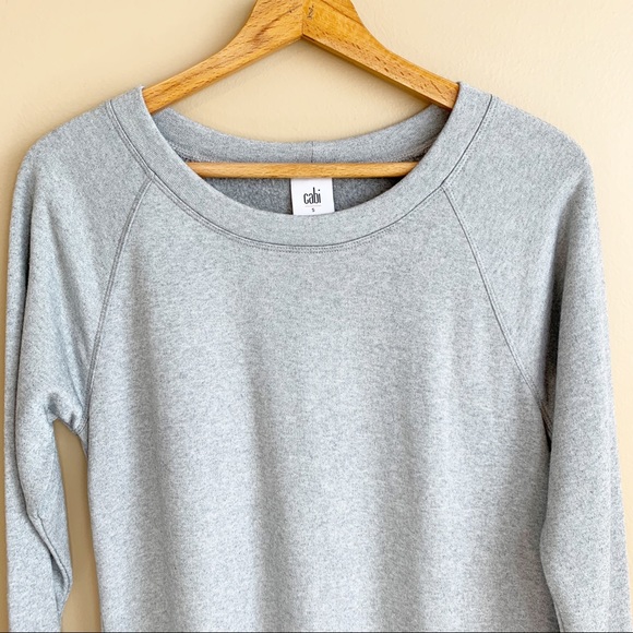 Cabi Flashdance gray sweatshirt dress RELISTED - Picture 2 of 8